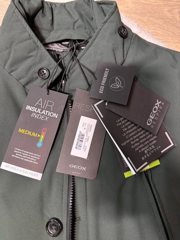 Geox Jacken: GEOX Respira Herren Jacke – Neu und originalverpackt aus Auw von Neo_z2rq 2