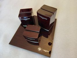 Longines, présentoir et accessoires