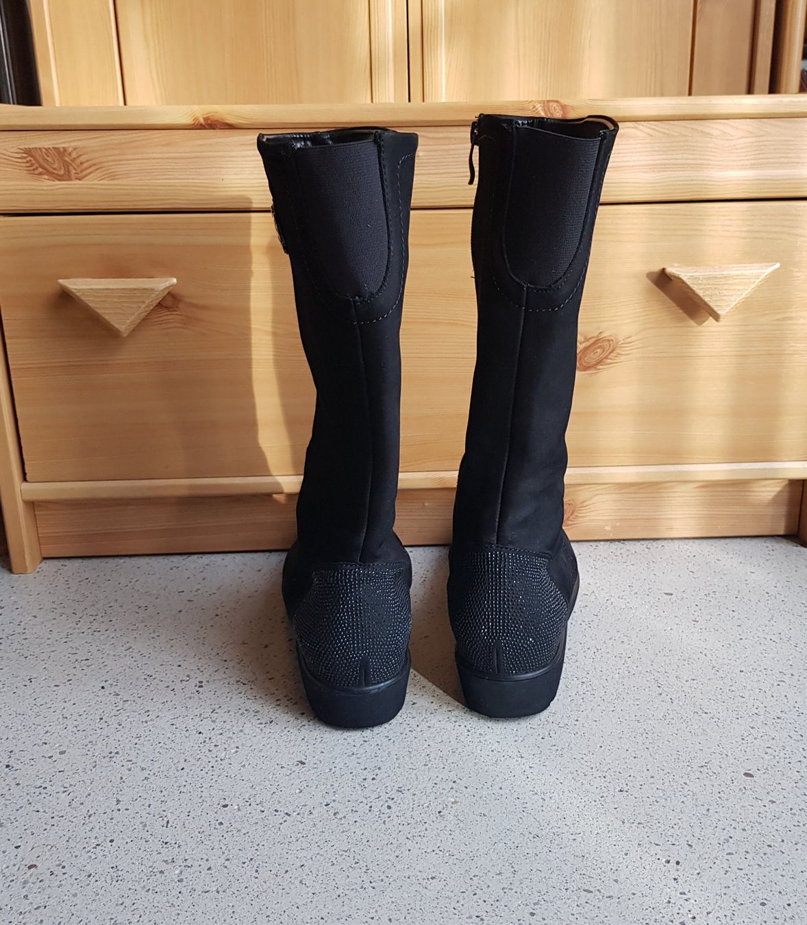 Ara Damenschuhe: Ara Lederstiefel Schwarz Grösse 40 – Gebraucht aus Basel von chien008 3