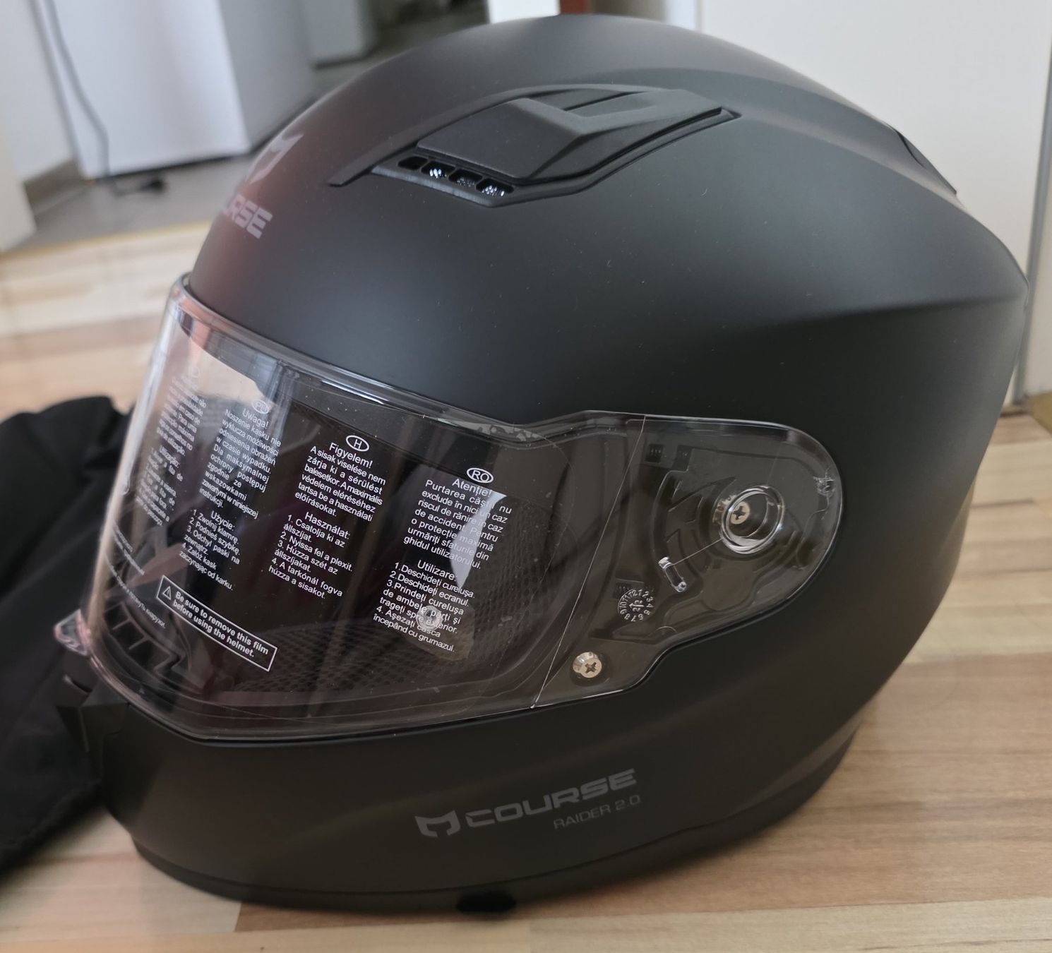 Helme & Visiere: Töffhelm Course Raider 2.0 Schwarz matt – Neu (gemäss Beschreibung) aus Niederwil AG von Krebsli76 1