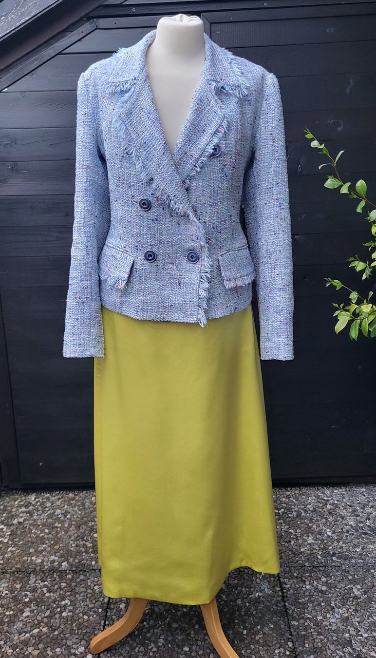 Gonne: Jupe satin jaune – Nuovo e nell'imballaggio originale da Fribourg venduto da VictoriaShop7 3