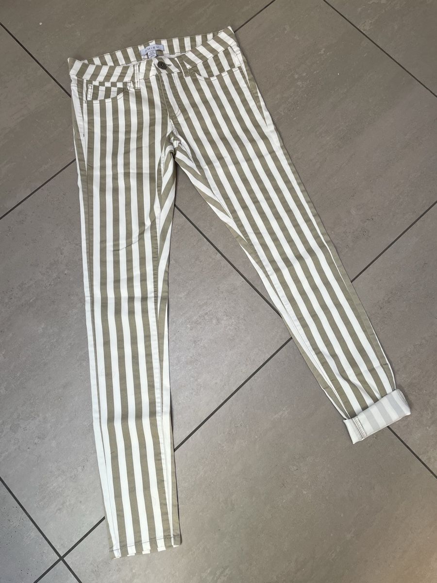 Jeans: Skinnyjeans gestreift – Nuovo (secondo la descrizione) da Sigriswil venduto da ck56