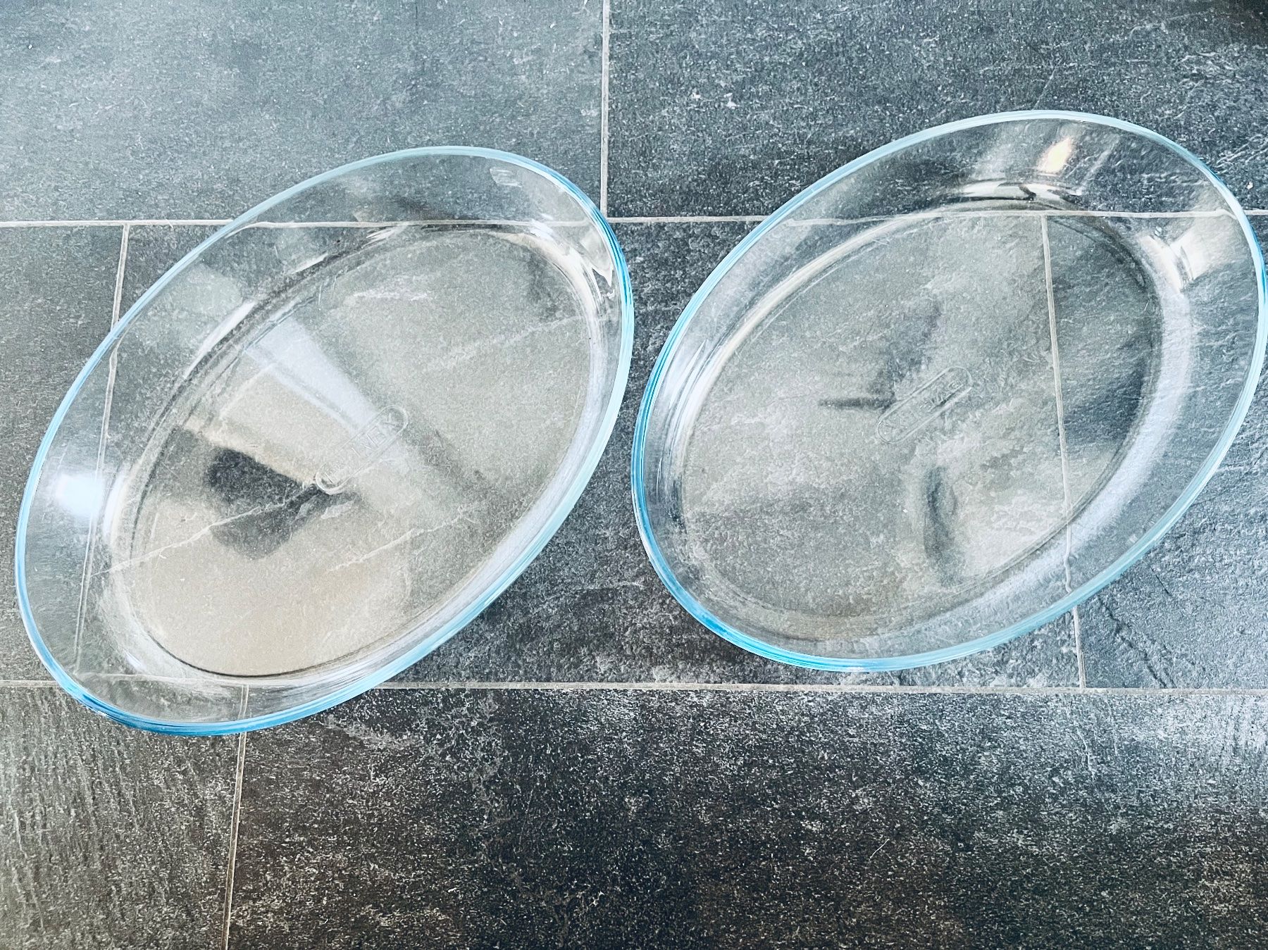 Teglie da forno: Auflauf- Backform Glas Oval (2 Stück) – Usato da Winterthur venduto da Aurum88