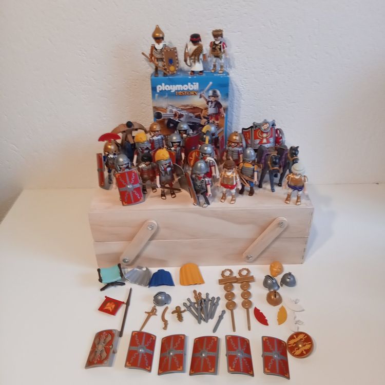 Playmobil,History,Streitwagen,Römer,Soldaten,Pferde.. (Neu (gemäss ...