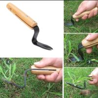 Unkraut Zange mit Holzgriff / Garten / Neu ! 1 PCS.
