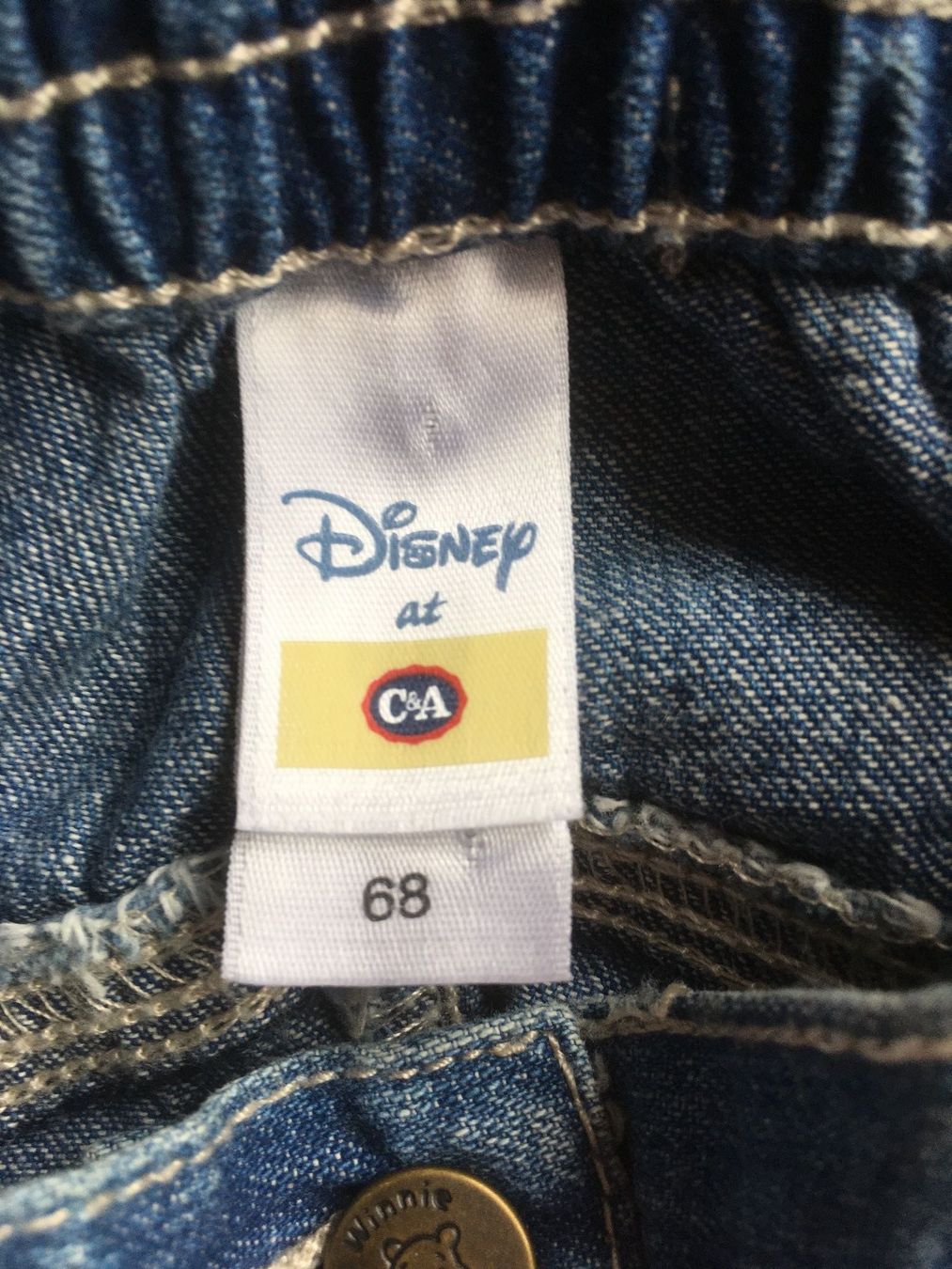 C&A Pantaloni: Jeans Gr 68 Winnie Pooh – Usato da Kleinlützel venduto da jeannie5 4