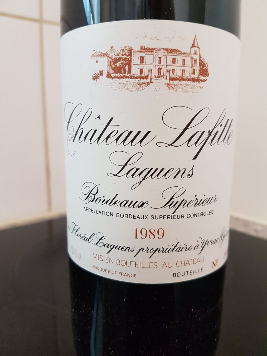 Vino: Chateau Lafitte Laguens 1989 – Nuovo (secondo la descrizione) da Grenchen venduto da poggione 3