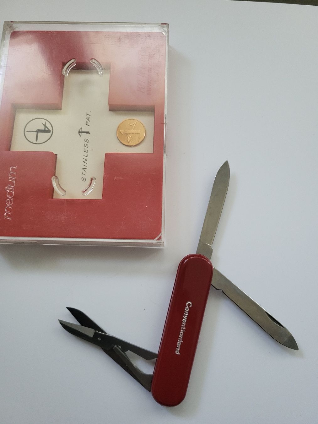 Wenger Coltelli tascabile: Schweizer Offiziersmesser Wenger 1 Rappen – Usato da nunningen venduto da mic_88k2 2