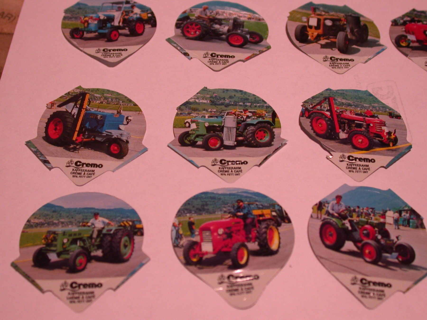 Opercules: Oldtimer Traktoren Kaffeerahmdeckel – D'occasion à Niederwil SG par Beinhart954 3