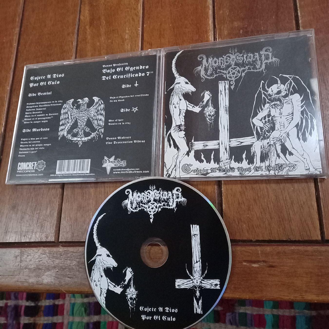 CDs: morbosidad- cojete... – Gebraucht aus St-Cergue von VeganWarrior