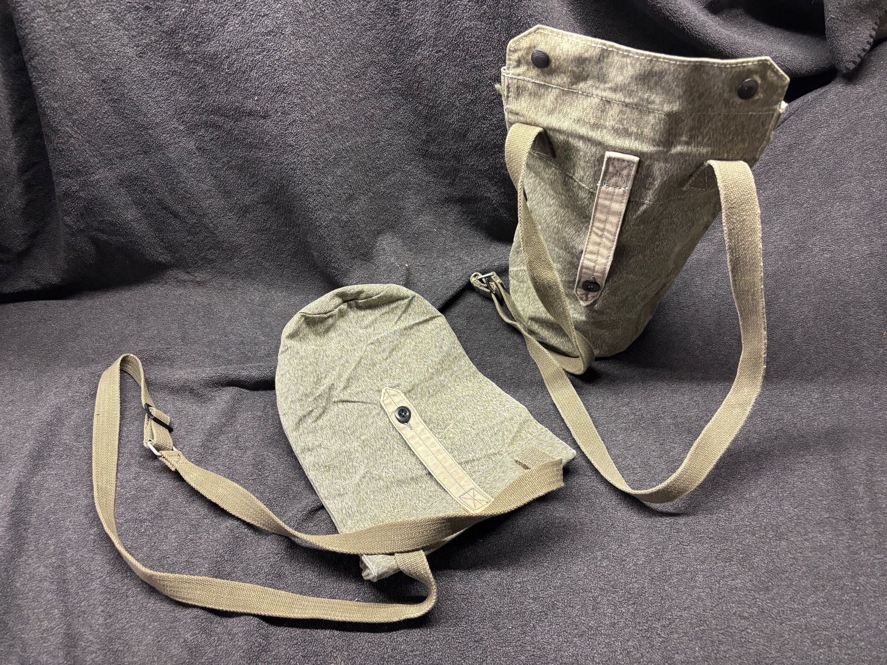 Schweizer Armee Borse: Zwei alte Militär Taschen – Usato da Liestal venduto da Bern3108 2
