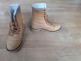 Winterstiefel Stiefel Boots Stiefeletten leicht gefüttert 36