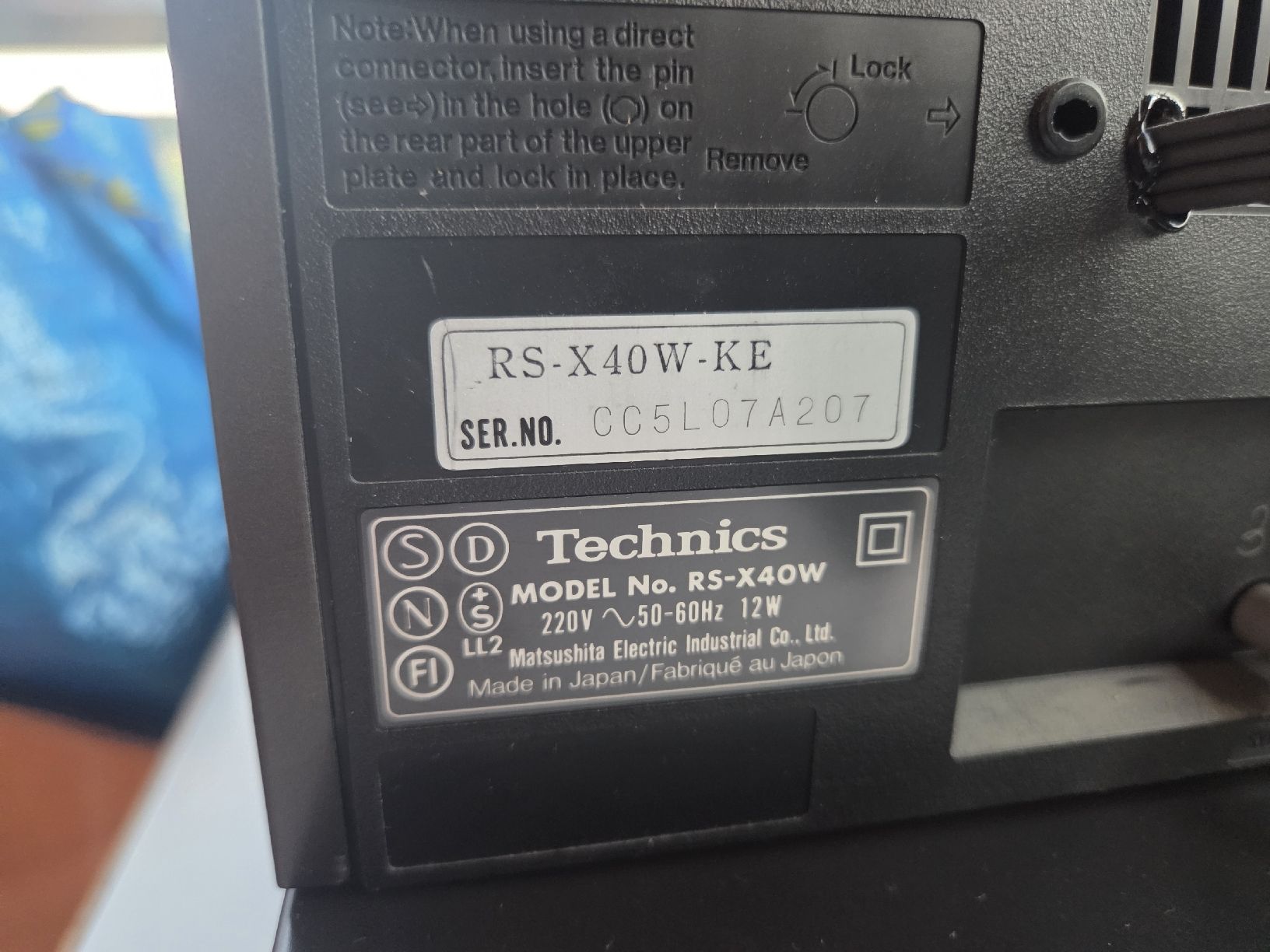 Technics Multimediaplayer & Streamer: Technics Hifi Anlage Tuner Verstärker Deck CD Player – Gebraucht aus Gelterkinden von mfe123 5