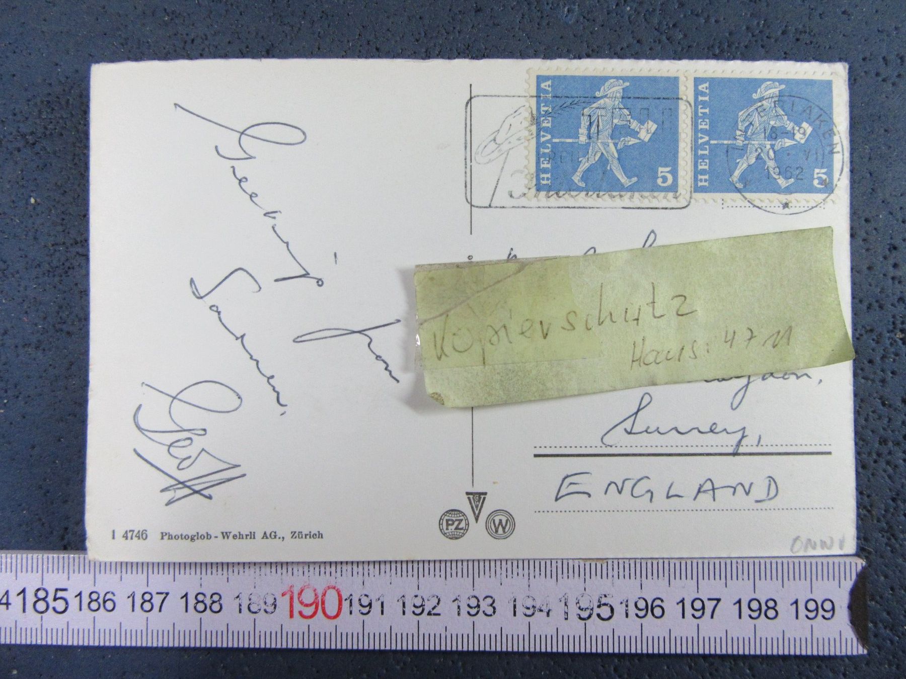 Cartoline postali: SARNEN ONW AK – Usato da Ettingen venduto da Hausi4711 1