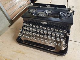 antike Schreibmaschine Royal Junior 1937 portable