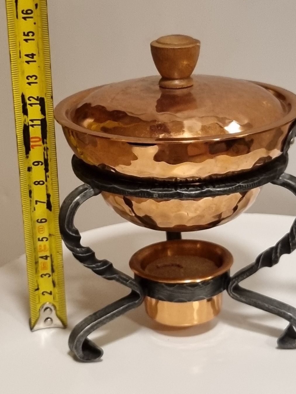 Elettrodomestici da cucina: Vintage Kupfer-Rechaud mit Pfännchen & Brenner – Usato da Scharnachtal venduto da devin03 6