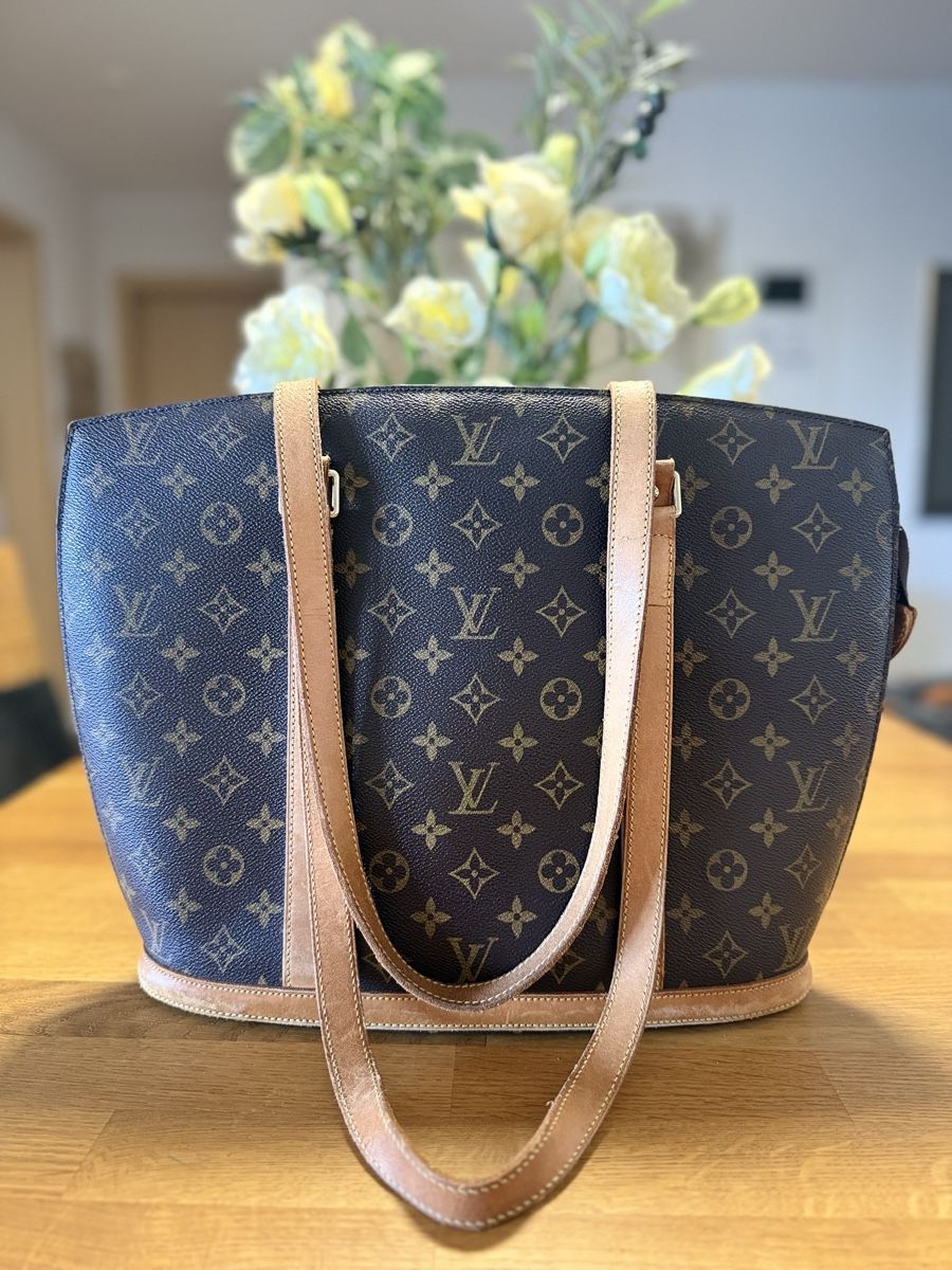 Louis Vuitton Borse da donna: Louis Vuitton Tasche braun monogram Canvas Leder Tasche – Usato da Zuzwil SG venduto da Boho-Style 6