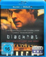 Blackhat Blu-ray Chris Hemsworth Thriller Top Zustand!