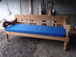 Bank Gartenbank Sitzbank Teak Holzbank Outdoorbank