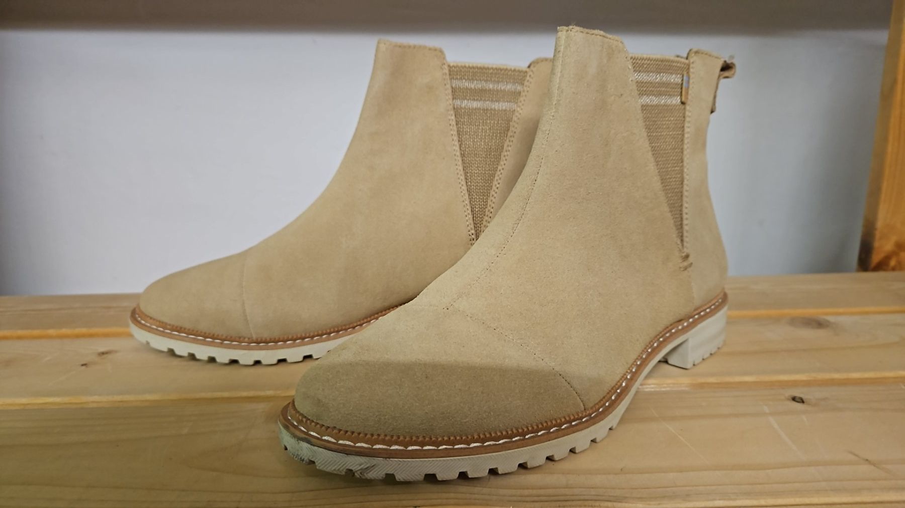 Toms Damenschuhe: Schuh, beige – Neu (gemäss Beschreibung) aus Brunnen von Wrango