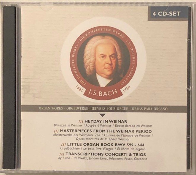 CD: Bach - Orgelwerke (4 CDs) – Usato da Grüningen venduto da azulamarillo