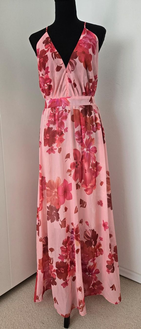 Kleider: Sommerliches Maxikleid mit Blumenmuster, Grösse M – Neu (gemäss Beschreibung) aus Rheinsulz von Gilea 2
