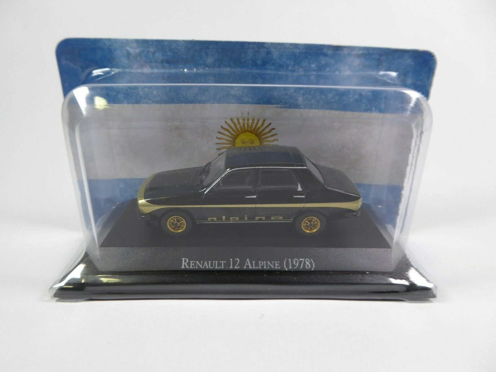 Renault Modellini d'auto: Renault 12 Alpine 1978 schwarz / gold – Nuovo e nell'imballaggio originale da Gerlafingen venduto da espero88 9