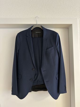 Drykorn Anzug Navyblau Gr. 46 dunkelblau Schurwolle