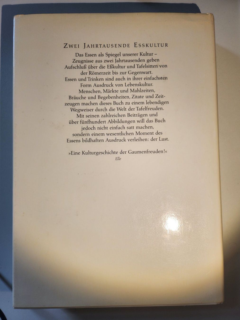 Libri: Die Anständige Lust - Esskultur und Tafelsitten – Usato da Dietikon venduto da Buchantiqdietikon 1