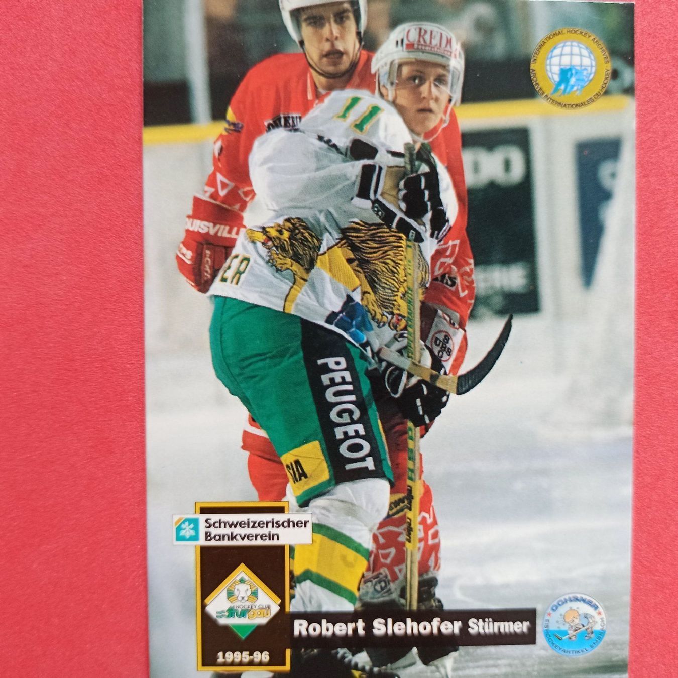 Carte collezionabili: Robert Siehofer - HC THURGAU - 1995/96 – Usato da Dübendorf venduto da kb86_MOVIE