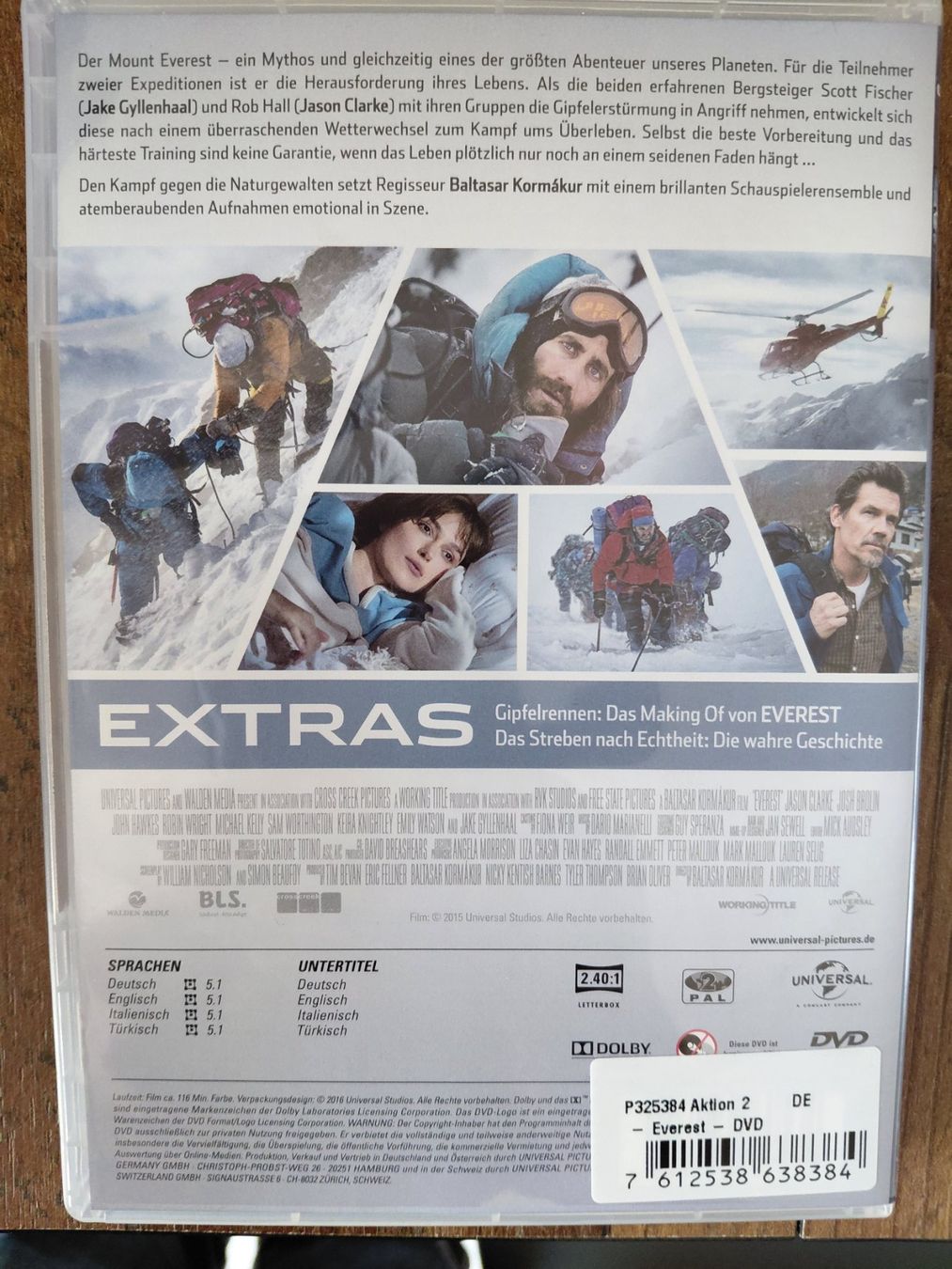 Tutti i DVDs: Everest – Usato da Worb venduto da Antoinette22 1