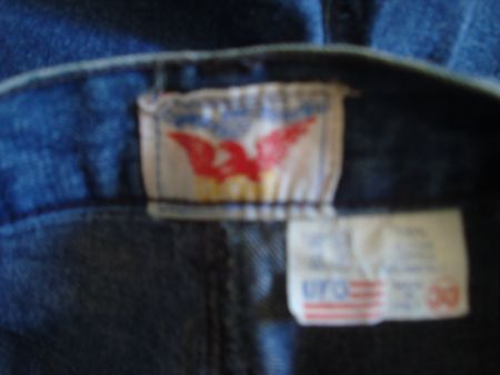 vintage 80iger year UFO Jeans Damen Missouri 30,stonewash3/4