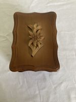 Holz Schmuckkästchen mit Edelweiss Motiv, Vintage! Schatule