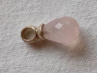 Anhänger: Rosenquarz Schmuck Amulett Anhänger – Neu und originalverpackt aus Winistorf von acreativ