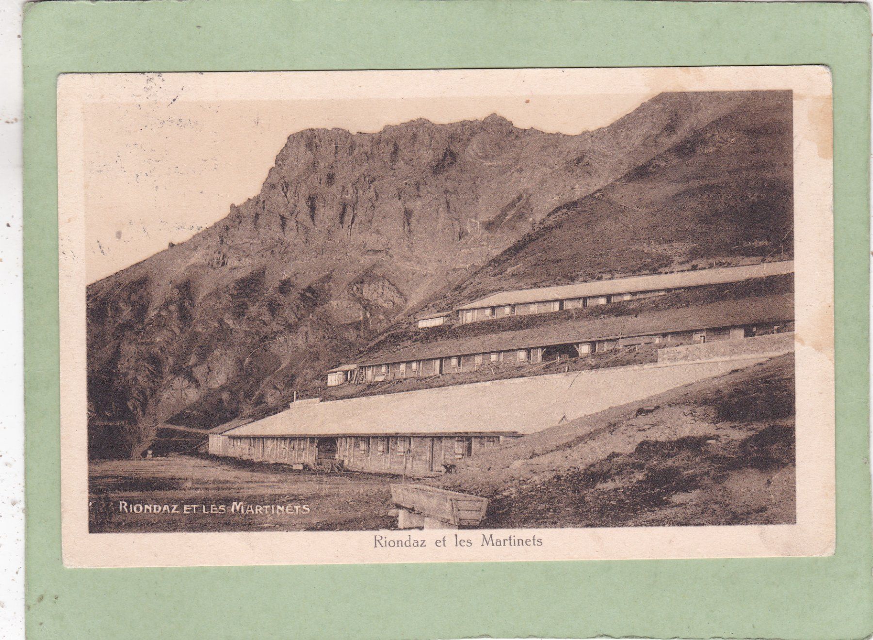 Cartoline postali: Riondaz et les Martinets 1925 – Usato da Herisau venduto da Lisegrat2008