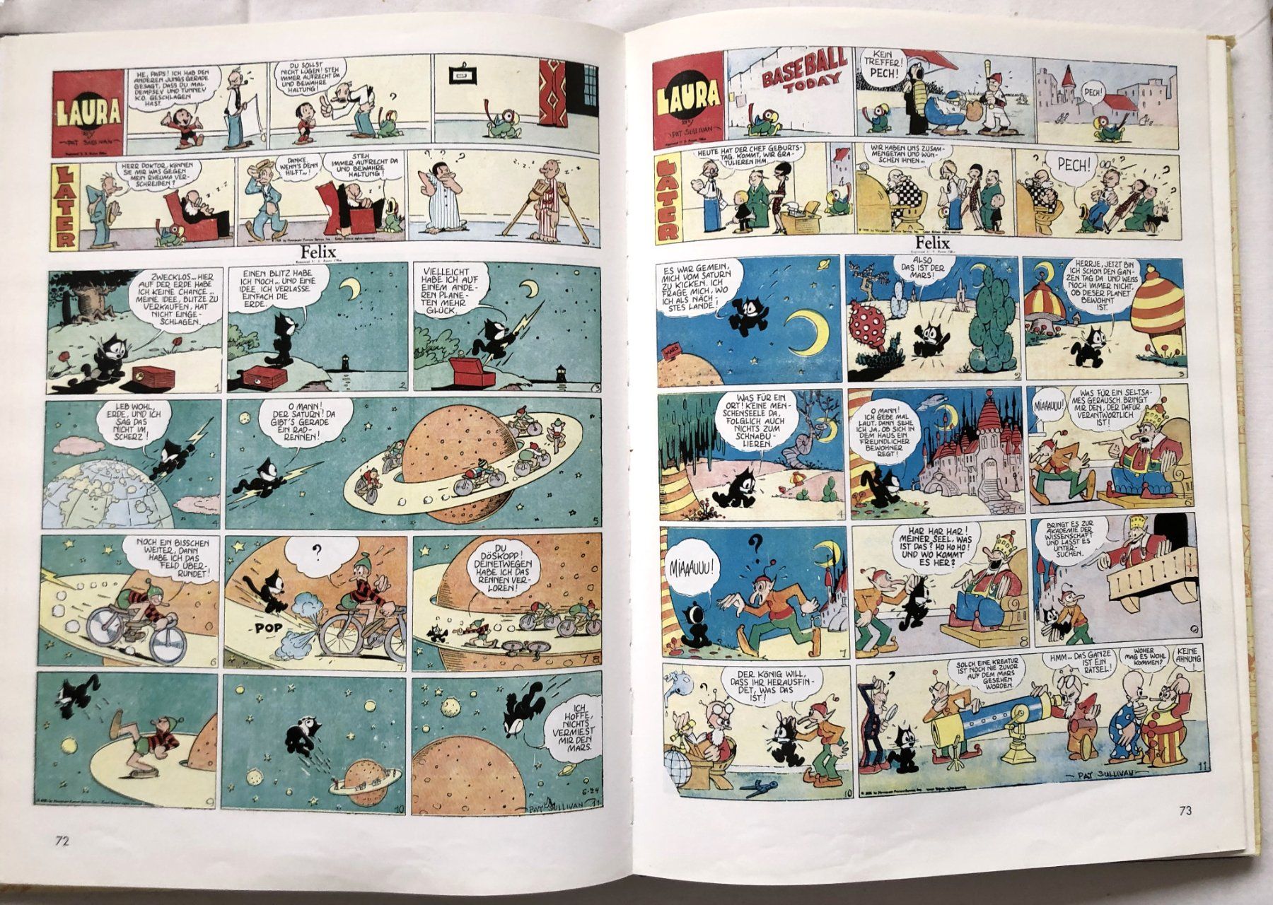 Fumetti: Felix - Der Kater - Ein Comic Klassiker von Otto Messmer – Usato da Schaffhausen venduto da durruti 3