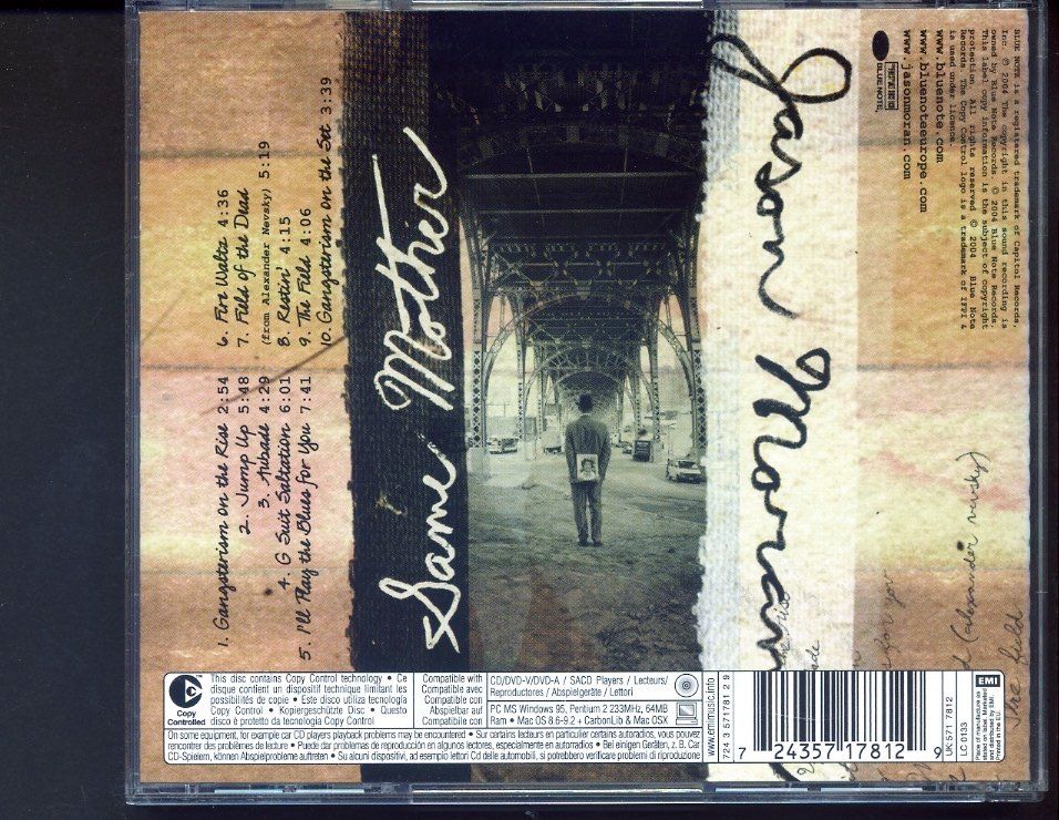 CD: Same Mother - Jason Moran – Usato da Delémont venduto da MaxPlan 1