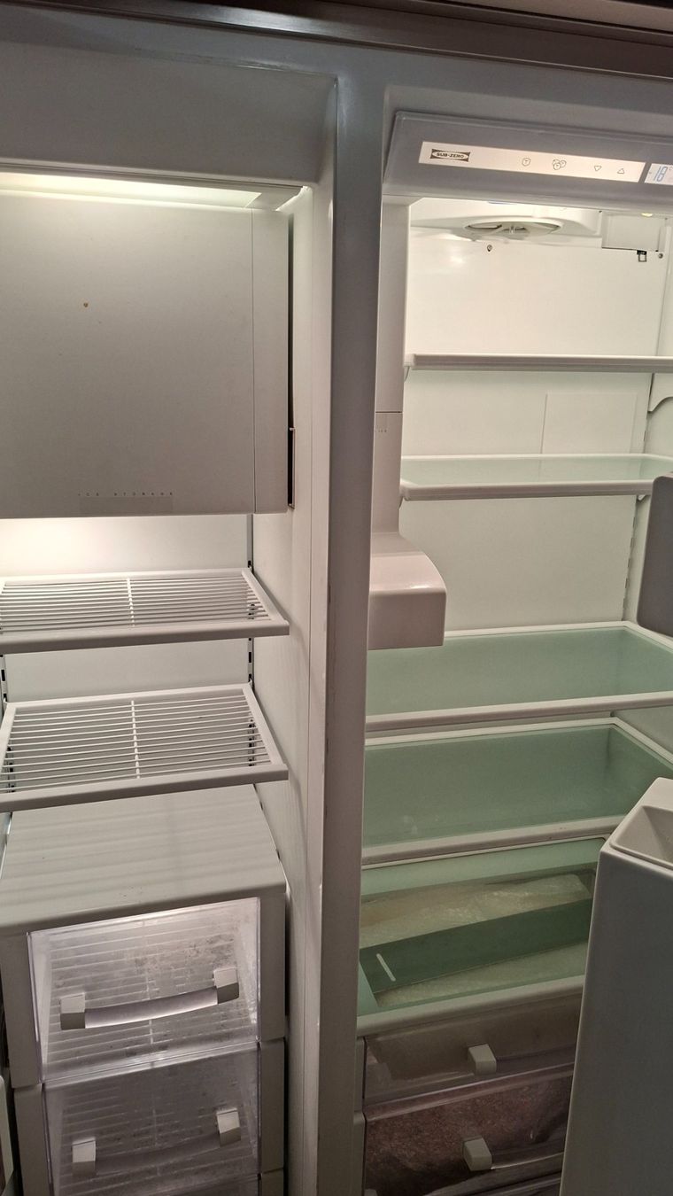 Frigoriferi: Sub-Zero Classic 122 cm Side-by-Side Kühlschrank, Edelstahl – Usato da Niederwil AG venduto da timboch01 5