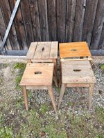 Taburettli aus Holz