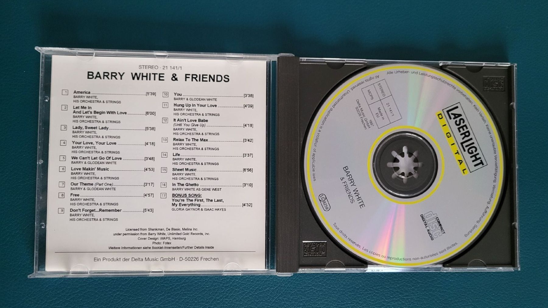 CDs: Barry White CD – D'occasion à Gossau SG par tano09 2
