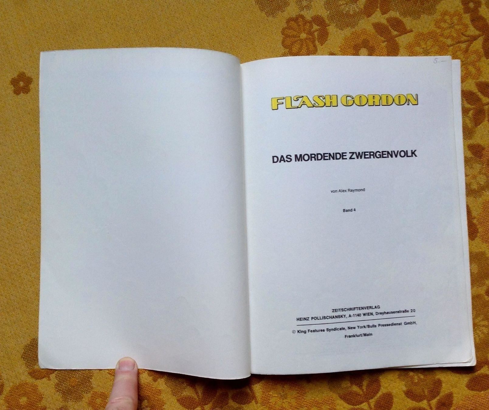 Fumetti: Flash Gordan Band Nr 4 – Usato da Endingen venduto da nathan05 2