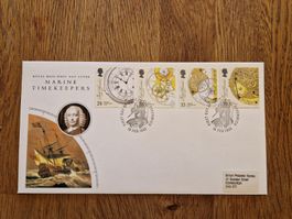 Ersttagsbrief FDC 1993, Marine Timekeepers