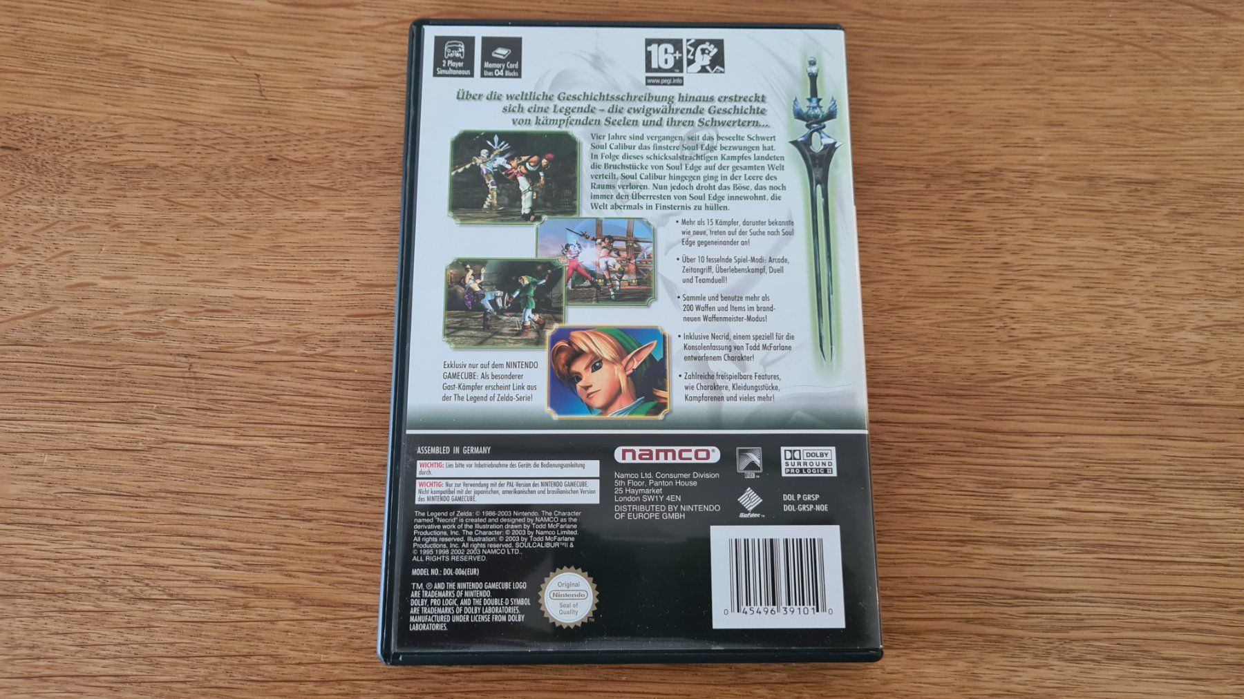 Nintendo Giochi: Nintendo Gamecube - Soul Calibur 2 Game – Usato da Winterthur venduto da stufaphi 3