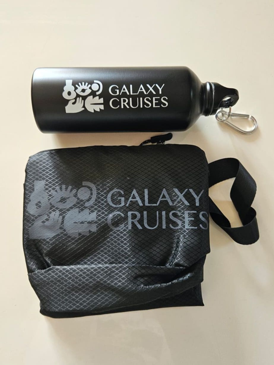 Zaini: GALAXY GALAPAGOS wasserabweisender Rucksack + Trinkflasche – Nuovo (secondo la descrizione) da Amriswil venduto da Alfaromeo007