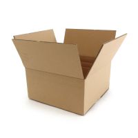 50 St. 40x40x20cm (LxBxH)- 2-wellig - Faltschachtel braun
