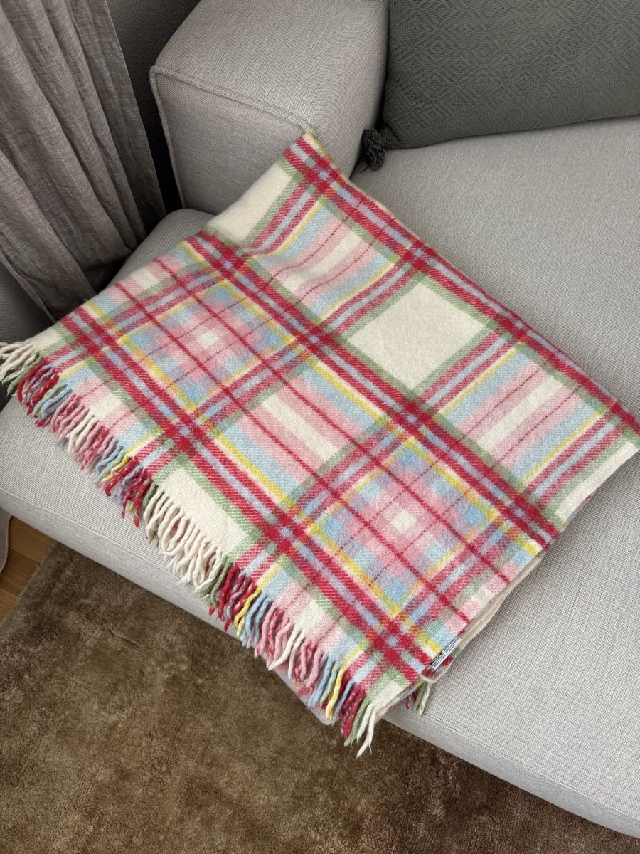 Ikea Coperte: Vintage IKEA Rosali Multiruta Wolldecke – Usato da Galgenen venduto da rpoto 1