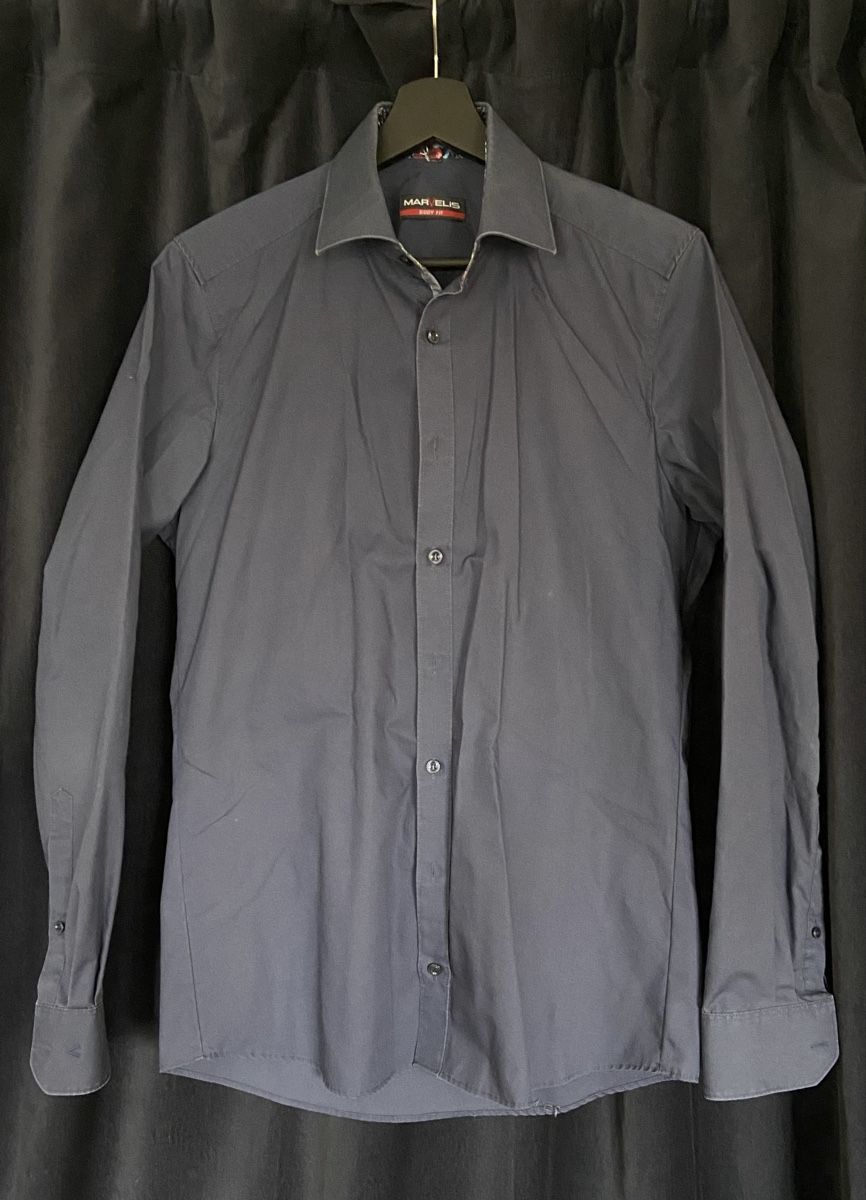 Camicie: Hemd Marvelis Herren Gr 38 Body Fit – Usato da Kreuzlingen venduto da pre_n5kl