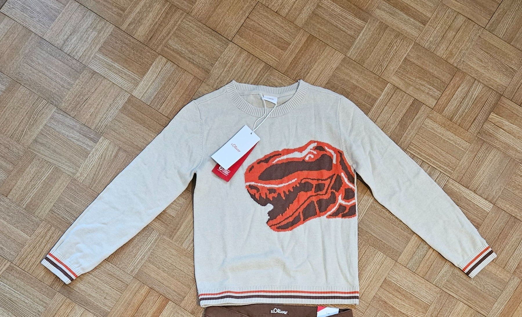 S.Oliver Maglioni & Felpe: Neuer ungetragener Dino Pullover S.Oliver Gr. 140 – Nuovo (secondo la descrizione) da Berikon venduto da LaGizmo5 1