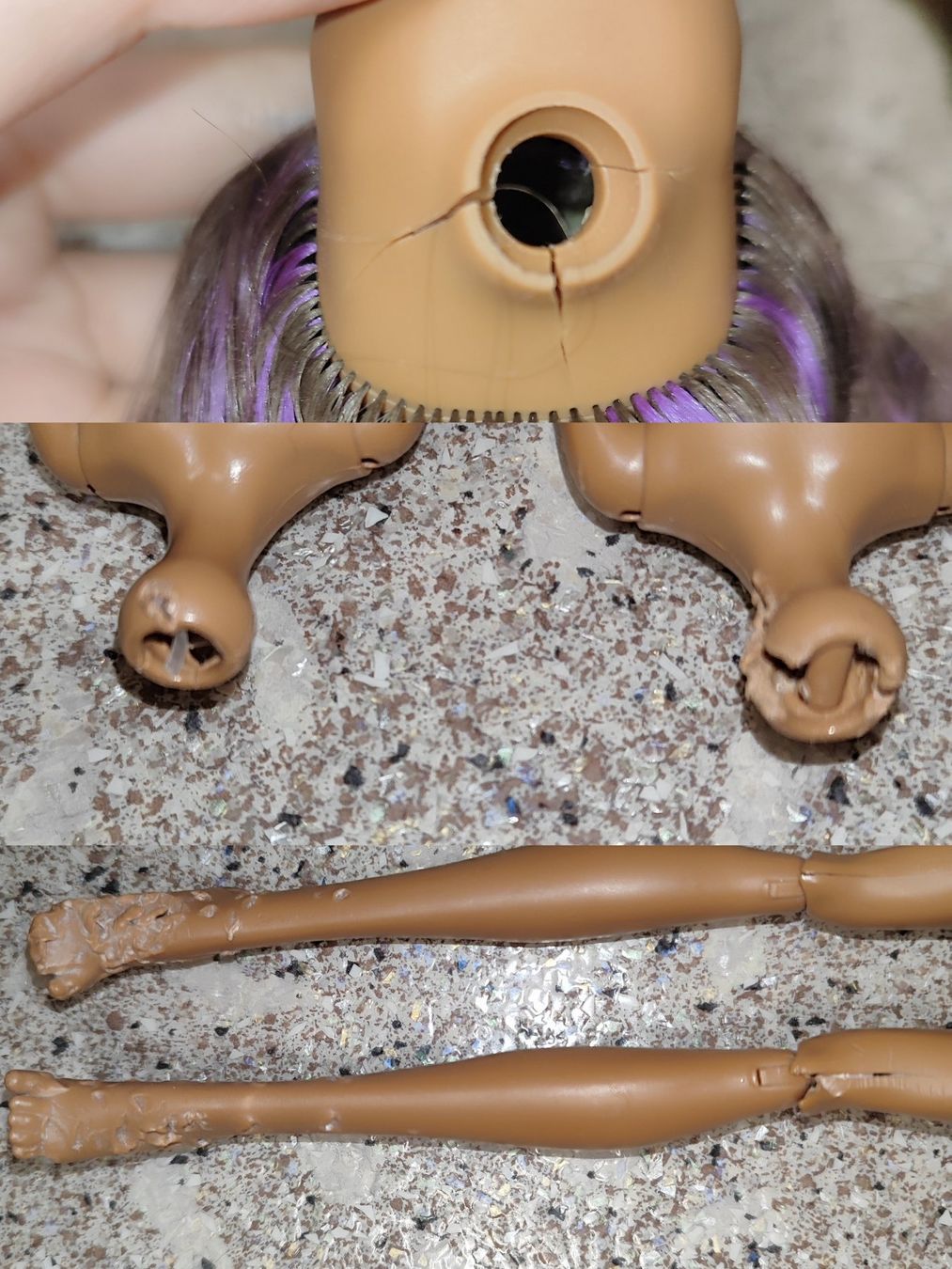Bambole: Fünf kaputte Monster-High-Puppen – Difettoso da Wimmis venduto da and_7f5k 5