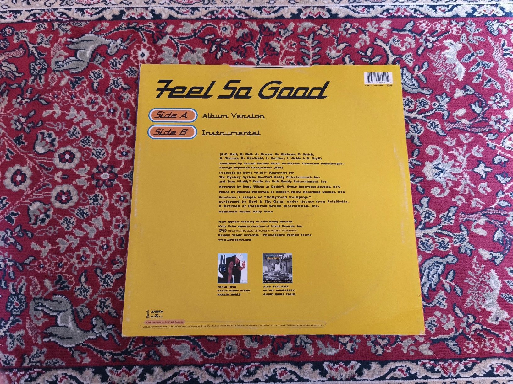 Dischi in vinile: Mase - Feel So Good – Usato da Kandersteg venduto da digginblackpearlz 1